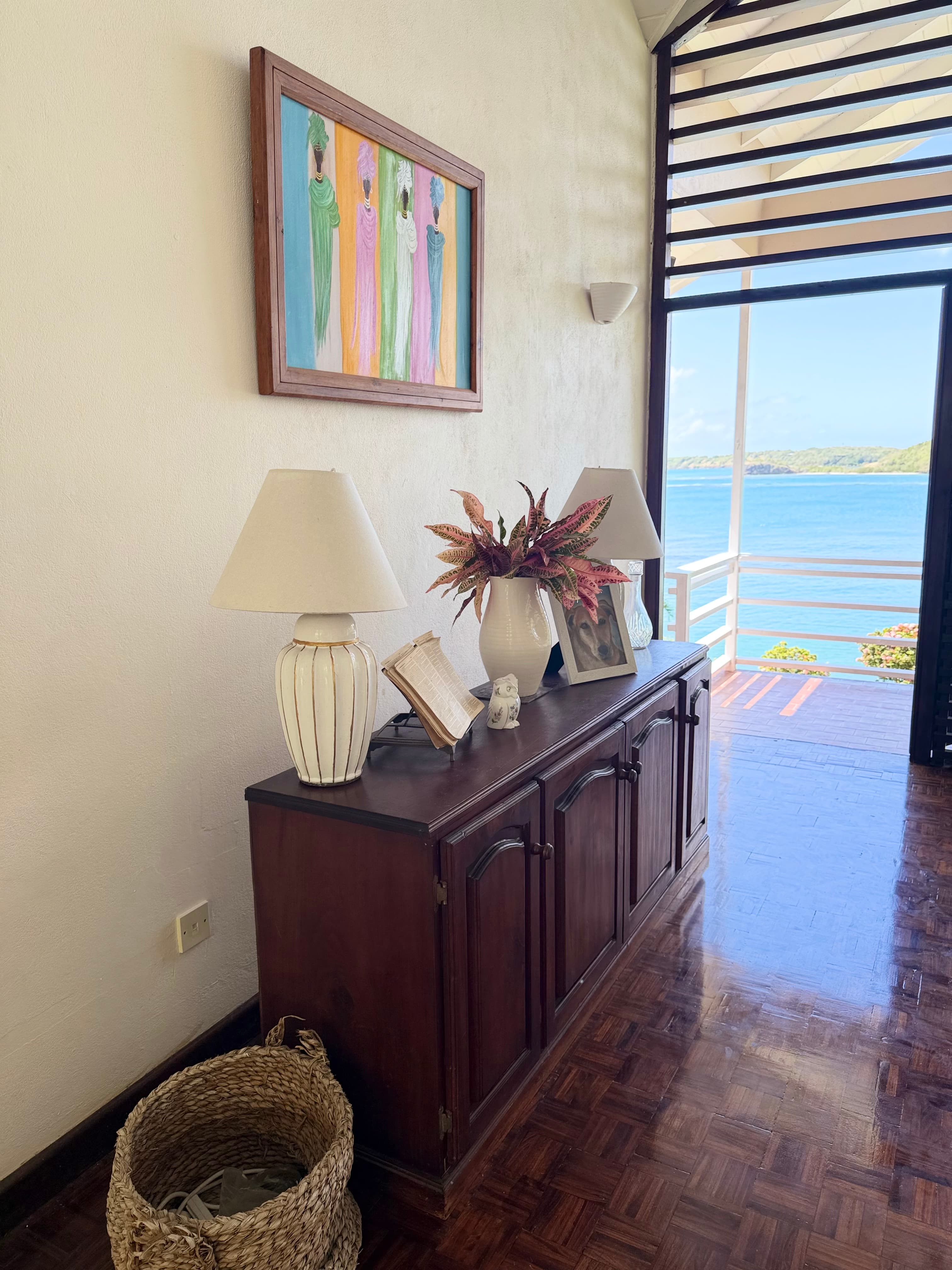 Villa entrance
